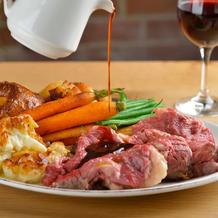 Sunday Roast Beef British Style
