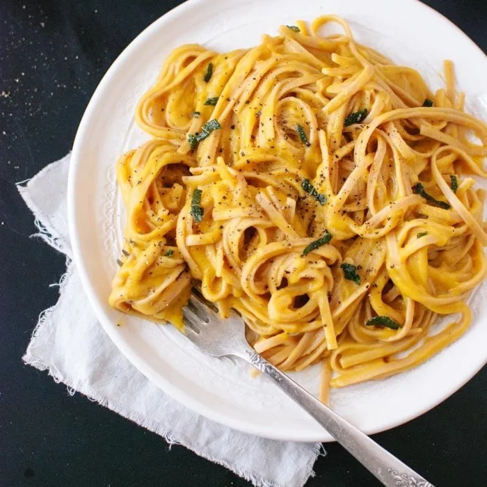Linguine with Butternut Squash