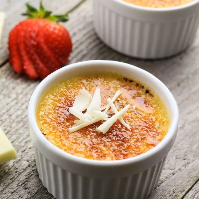 White Chocolate Crème Brûlée