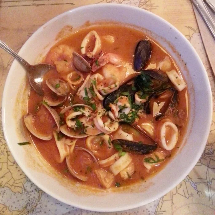 Bouillabaisse with Rouille