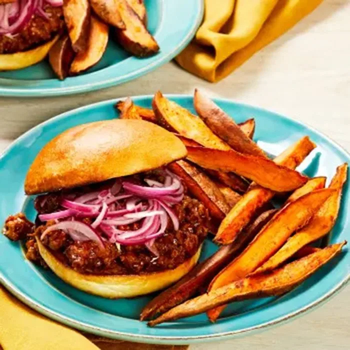 Sloppy Joe Sandwiches with Barbecue Pork