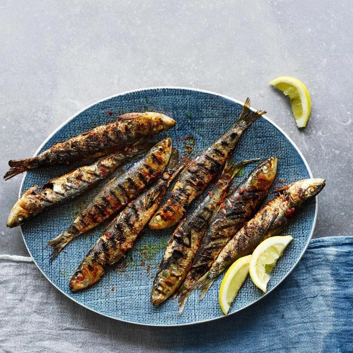 Portuguese Grilled Sardines