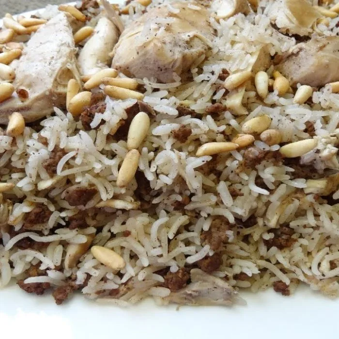 Сирийский рис с мясом