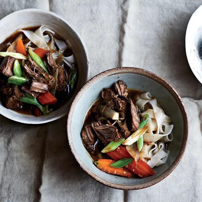 Thai Beef Stew with Lemongrass and Noodles
