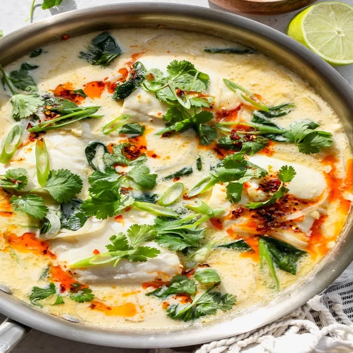 Thai Fish Soup with Herbs