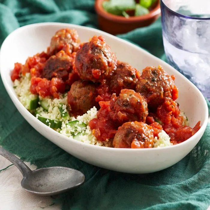 Turkish Lamb Meatballs with Apricots