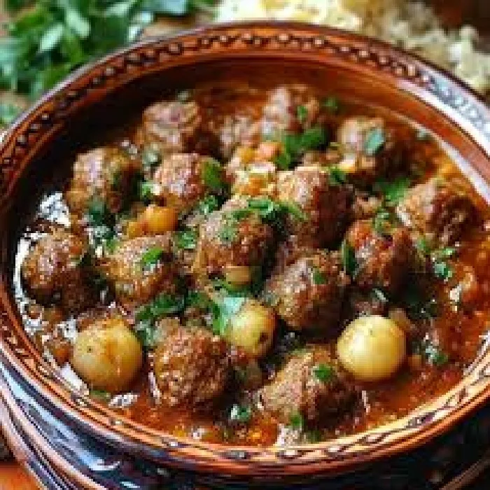 Algerian Kefta (Meatballs)