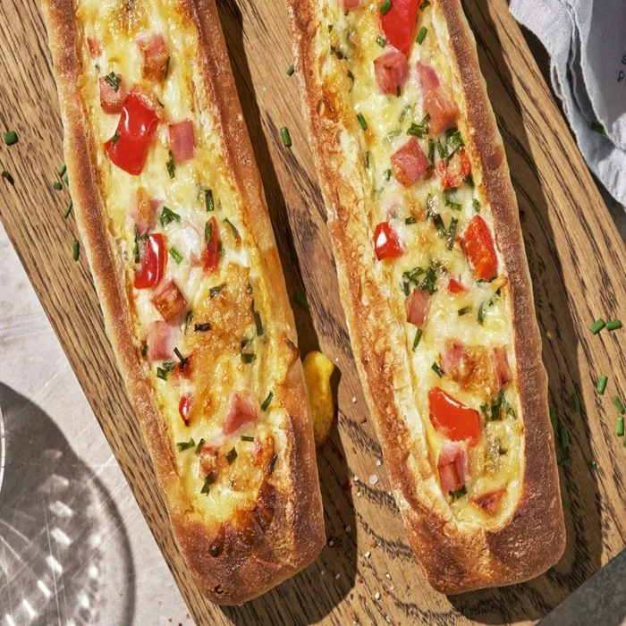 Open-faced Baguette Bakes