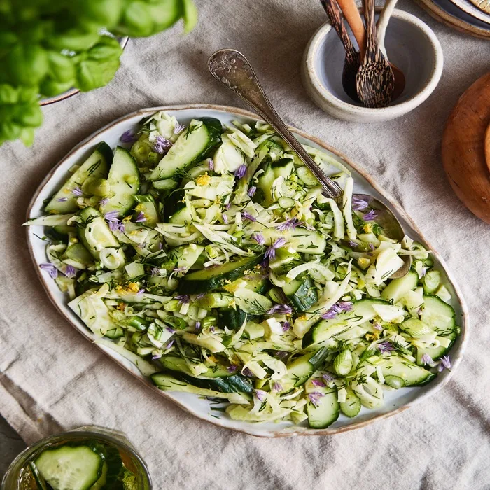 Cucumber and Fennel Salad