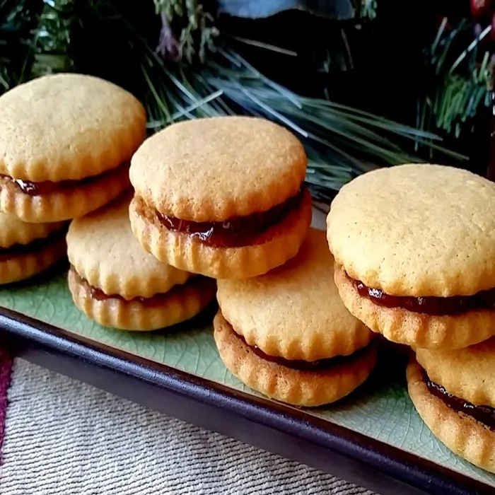 Печенье с джемом