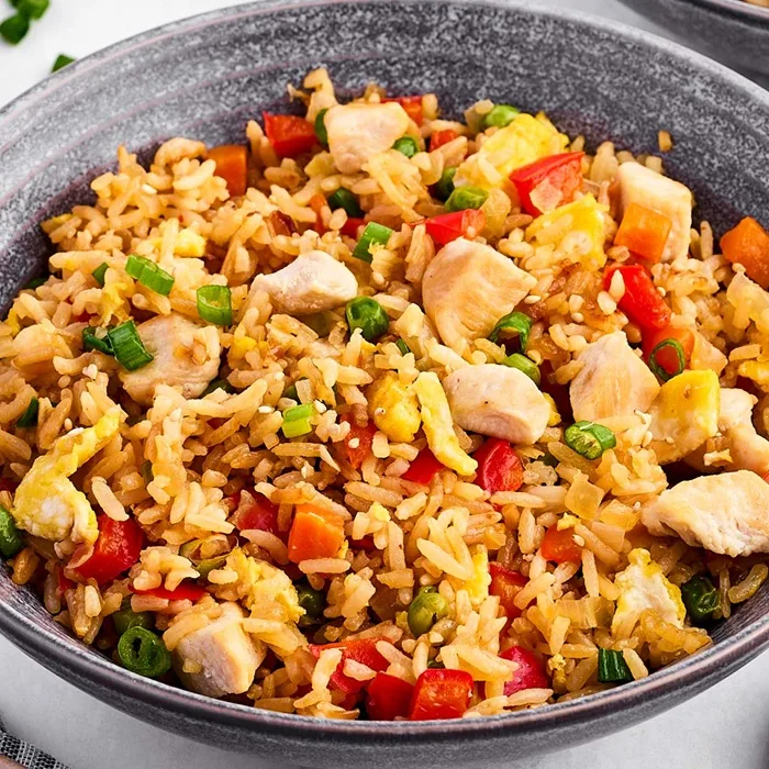 Chinese-Style Chicken Fried Rice
