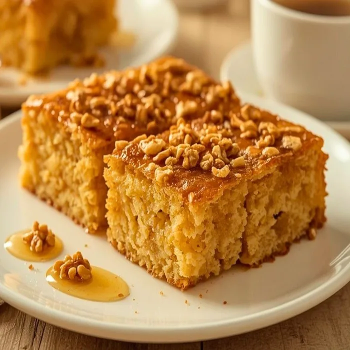 Honey-Walnut Cake Shendetli