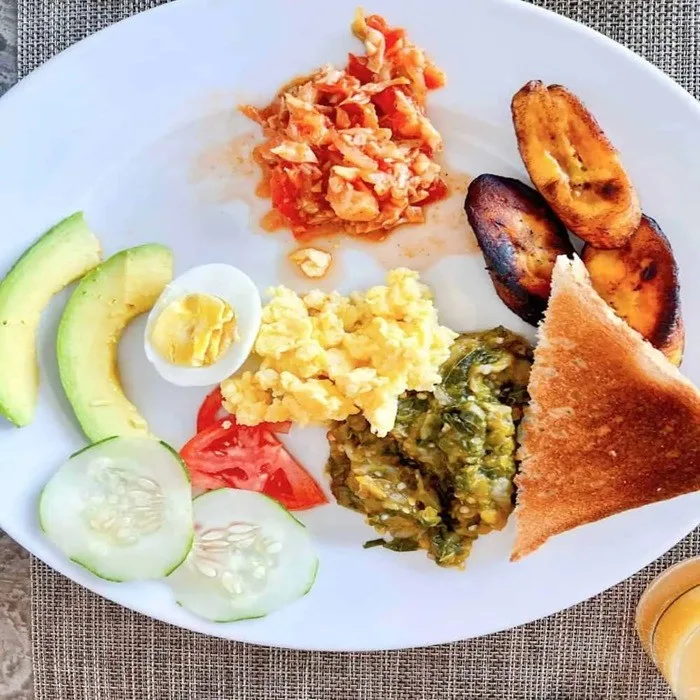 Antiguan Breakfast 'Chop-Up' (Vegetable Purée)